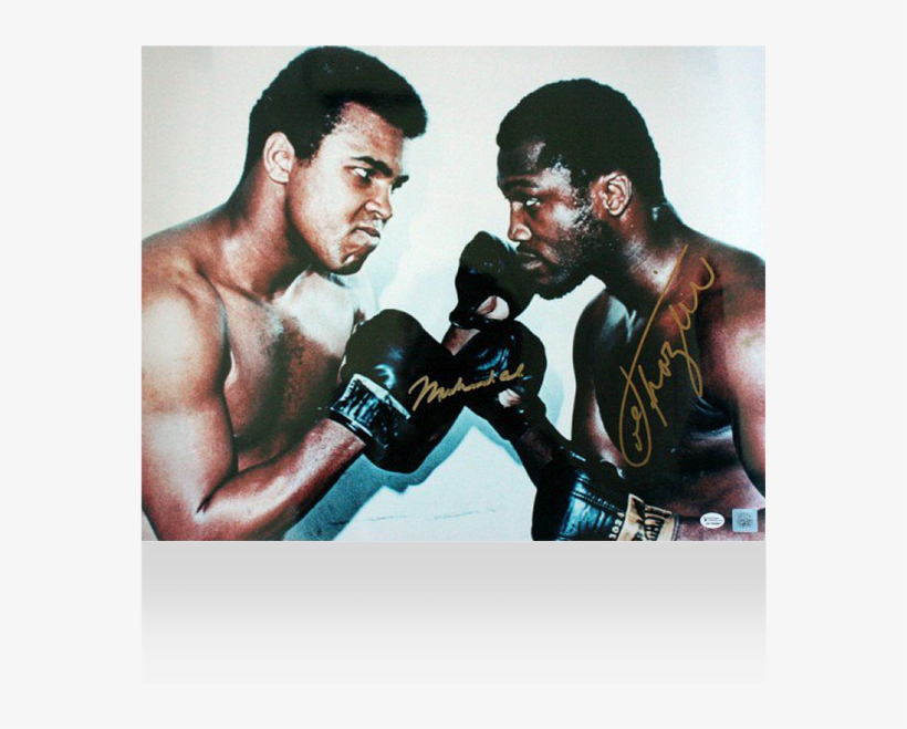 Muhammad Ali & Joe Fraizer Signed - Muhammad Ali Stare Down, transparent png