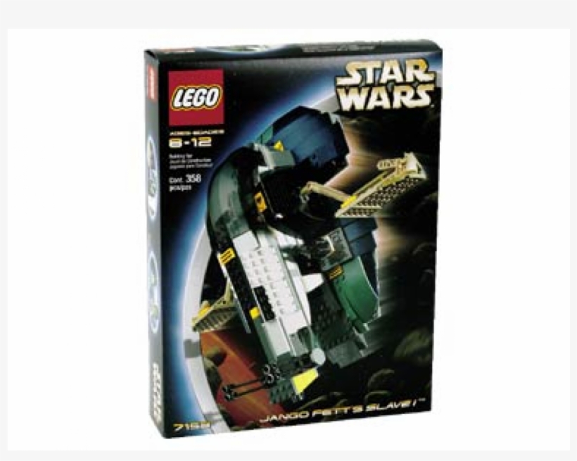 7153 1 - Lego Star Wars Jango Fett Slave 1 7153, transparent png