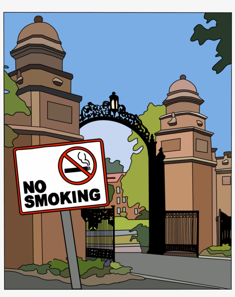 Mount Holyoke Decides To Go Smoke Free Mount Holyoke - Illustration, transparent png