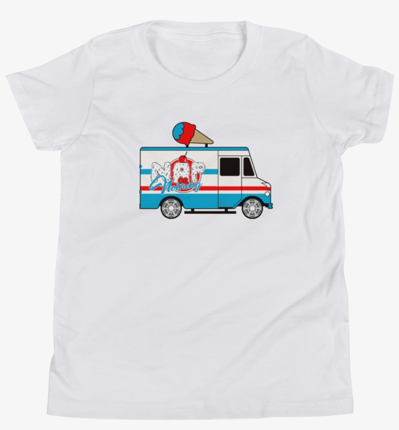 “ice Cream Truck” Youth Short Sleeve T-shirt - Pickup Truck, transparent png