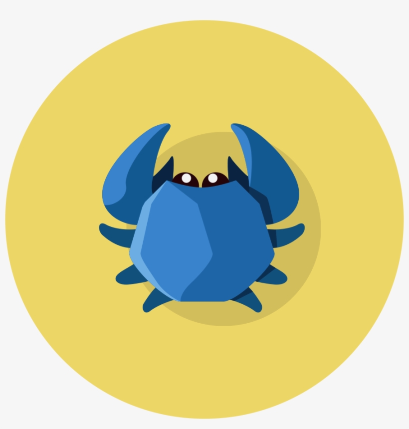 Mightycrabs Blue - Chesapeake Blue Crab, transparent png