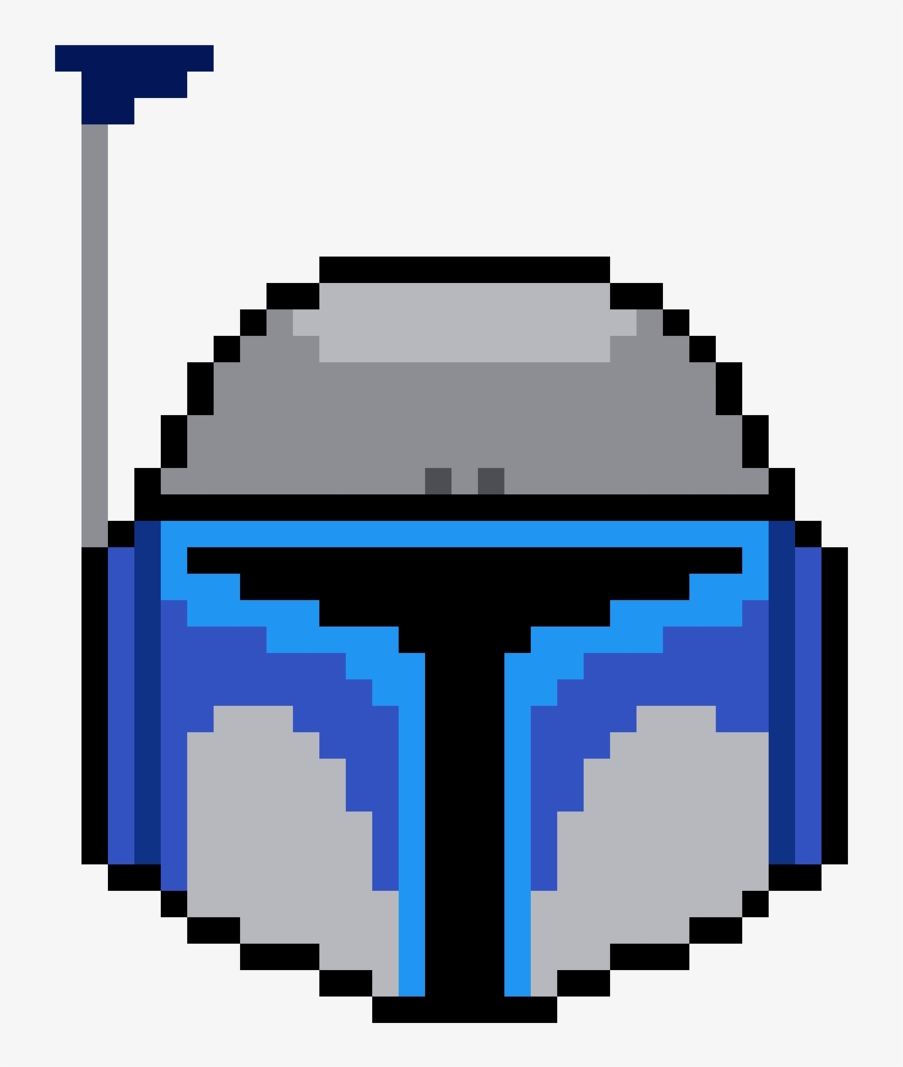 Jango Fett By Berzerker1819 - Jango Fett Perler Beads, transparent png