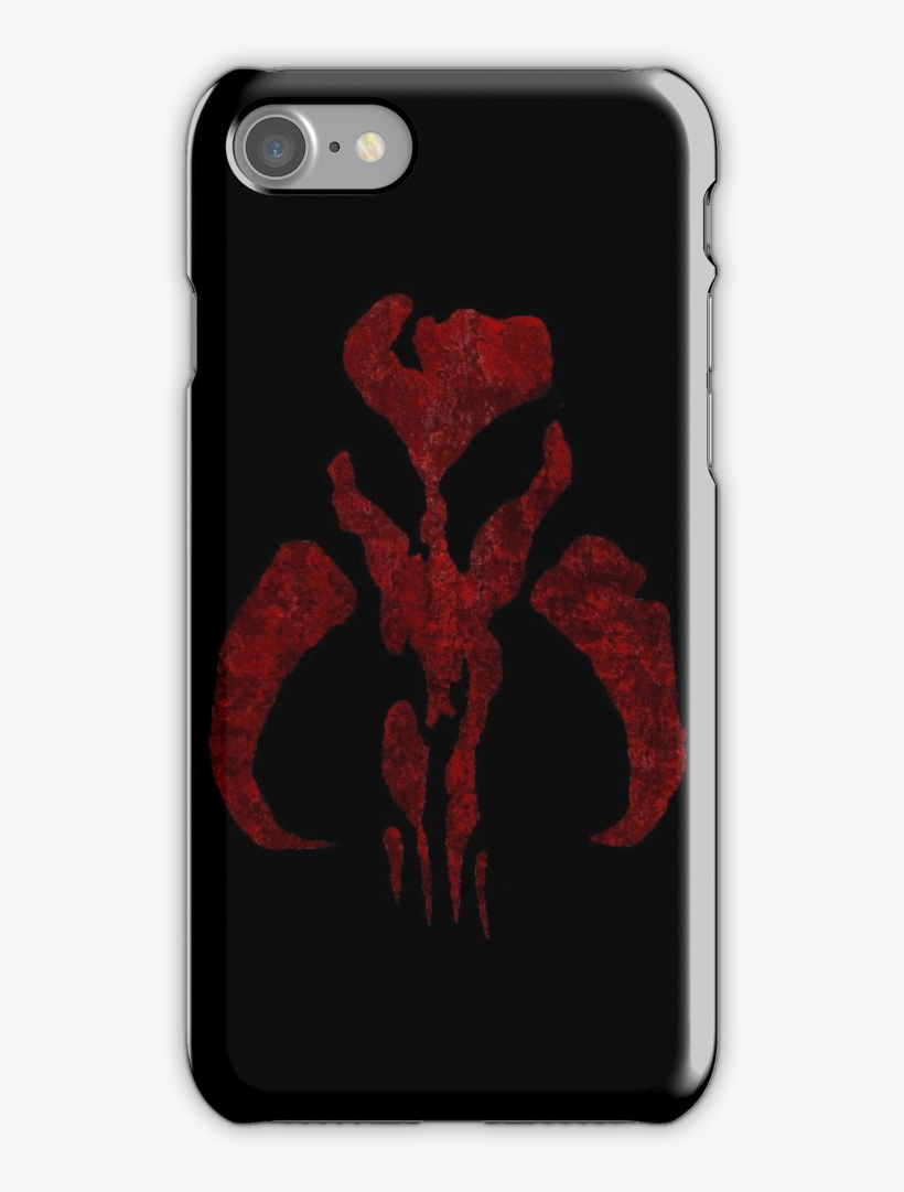 Boba Fett Symbol Mandalorian Mythosaur Skull Iphone - Iphone 6s Blackpink Case, transparent png