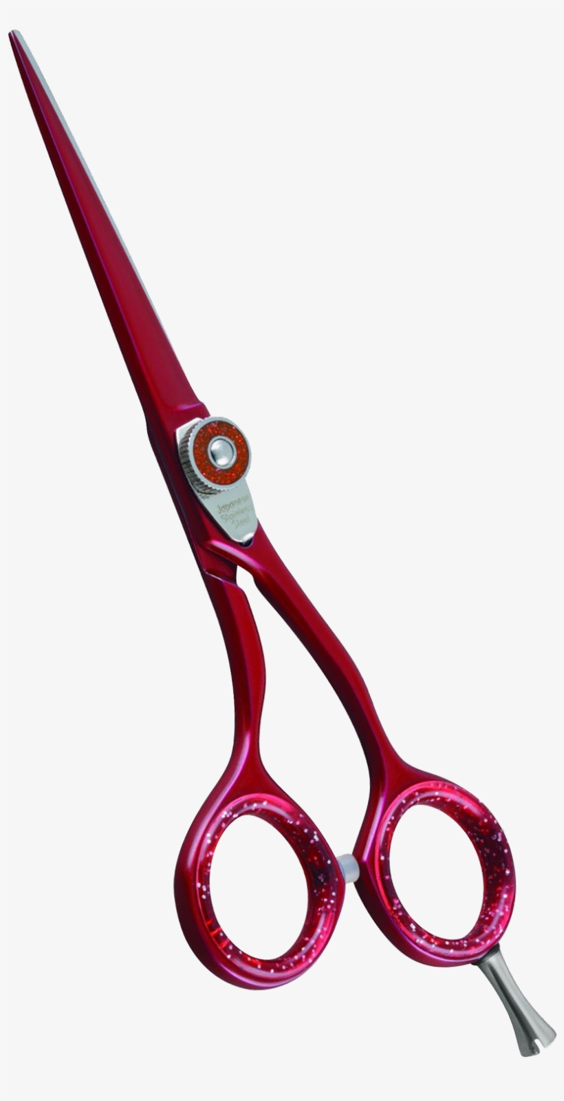 Professional Samurai Red Titanium Steel Razor - Scissors, transparent png
