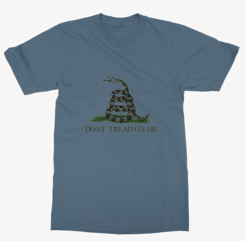 "don't Tread On Me" ﻿classic Adult - T-shirt, transparent png