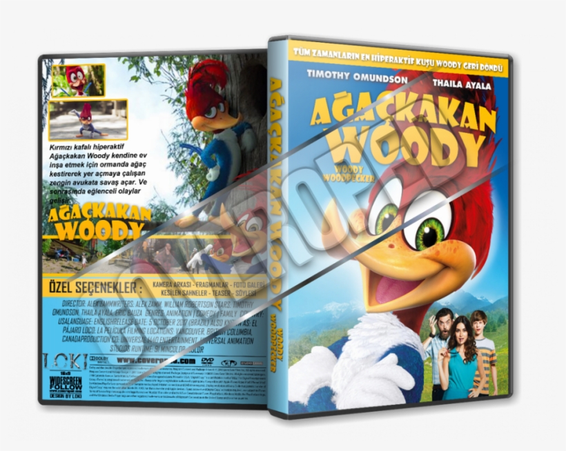 Woody Woodpecker Film 2017, transparent png