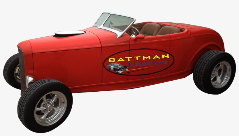 Battman Collision Repair - Antique Car, transparent png