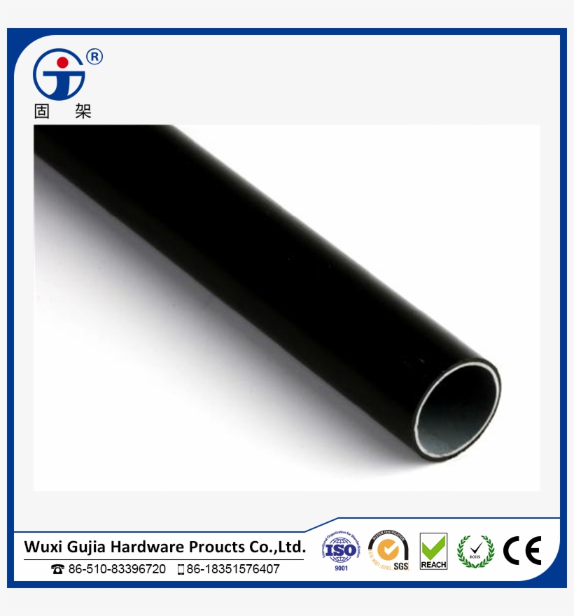 Black Plastic Pe/abs Coated Water Pipe Roll - Pipe, transparent png