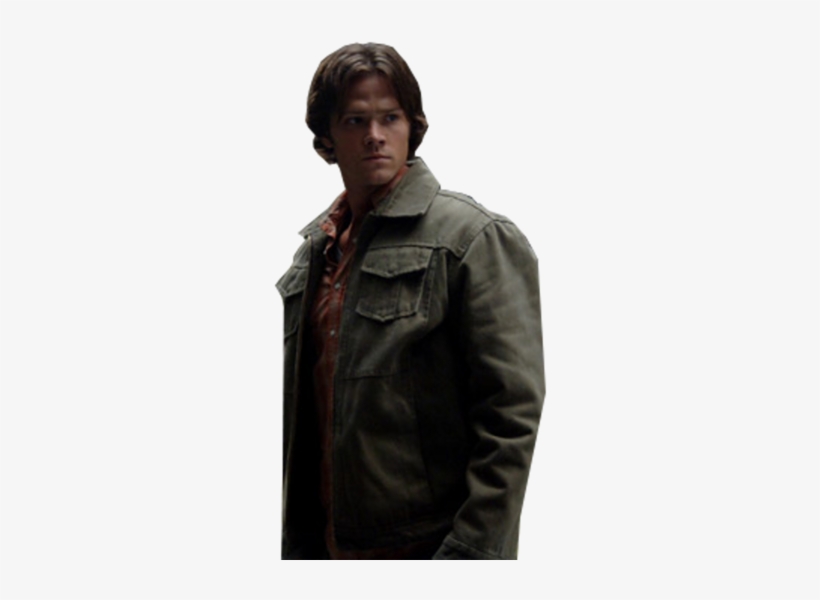 Sam Winchester - Leather Jacket, transparent png