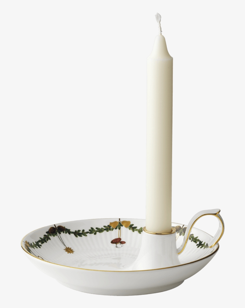 Royal Copenhagen Julestel Lysestage, transparent png