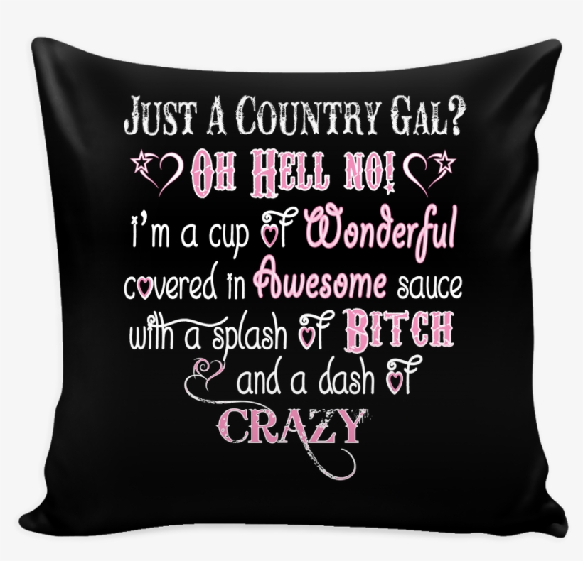 Oh Hell No Pillow Cover Teerocks - Cushion, transparent png