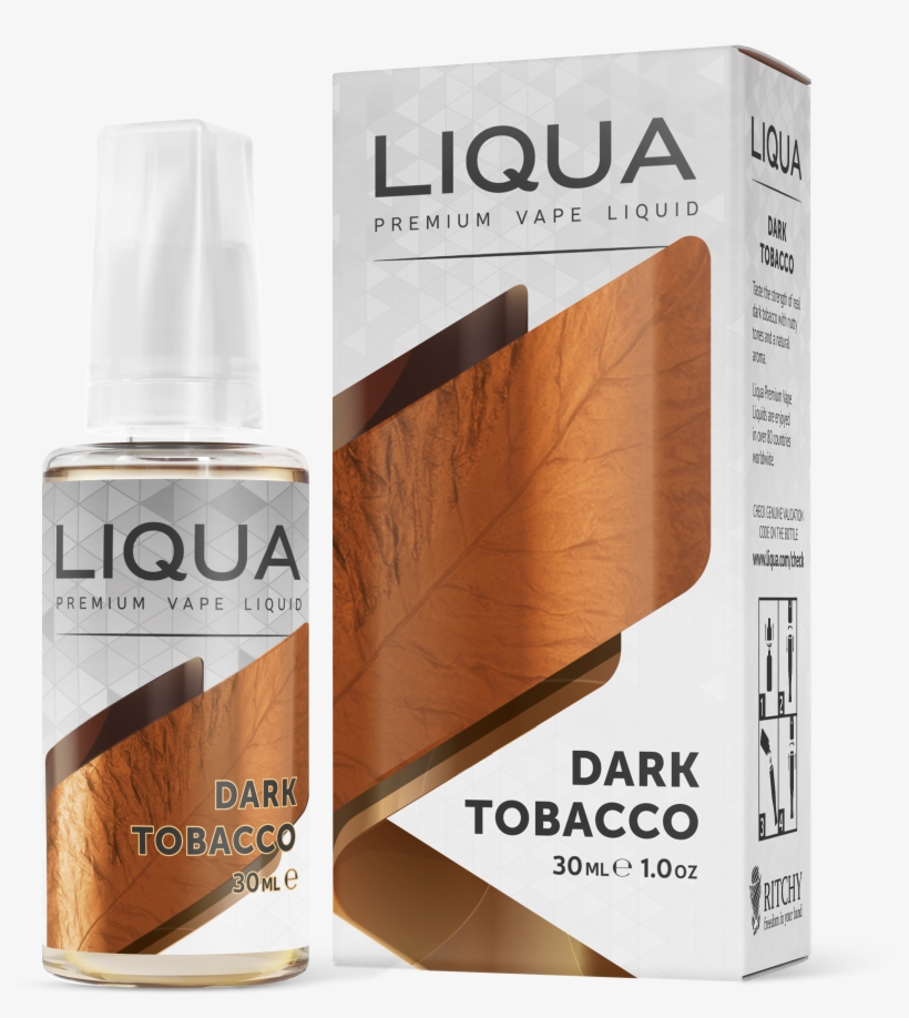 Liqua Elem Dark Tobacco - American Blend Liqua, transparent png