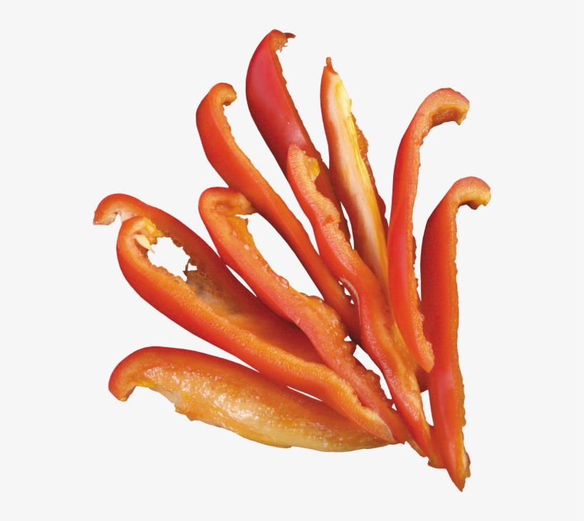 Pepper Slices - Chopped Red Pepper Png, transparent png
