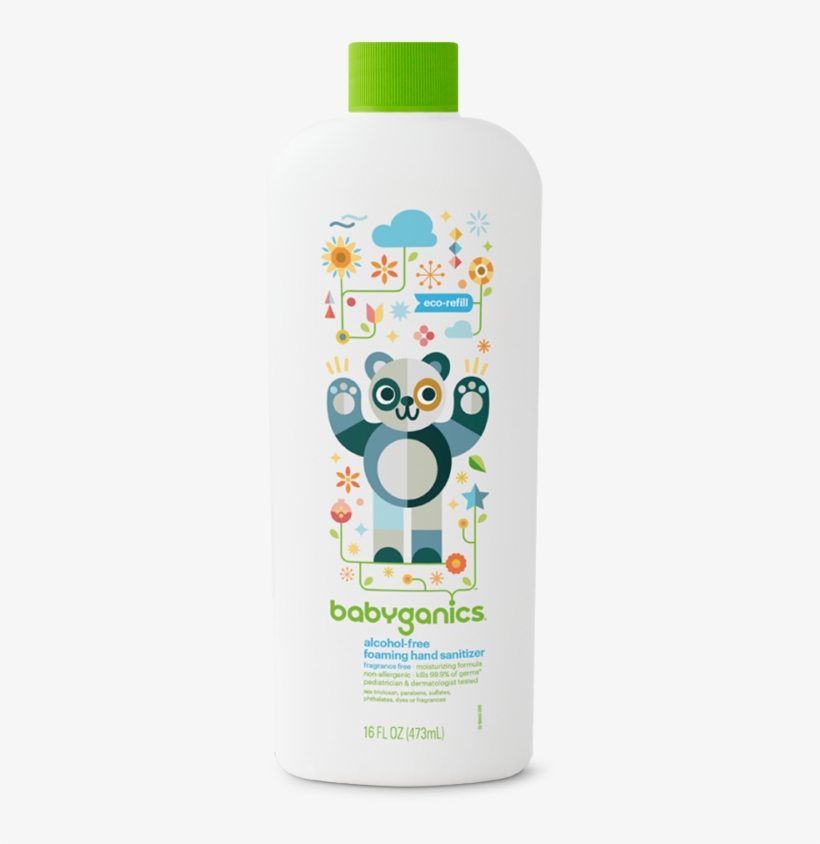 Foam Hand Sani Refill 16oz Ff - Plastic Bottle, transparent png