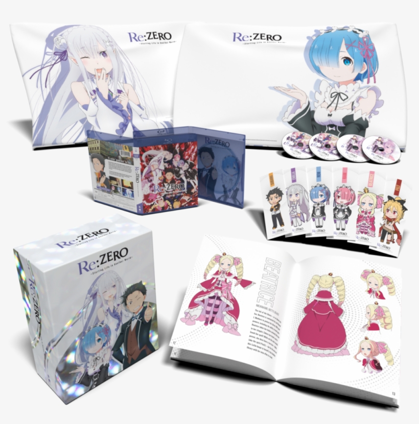 22 Replies 69 Retweets 356 Likes - Re Zero Blu Ray Limited Edition, transparent png