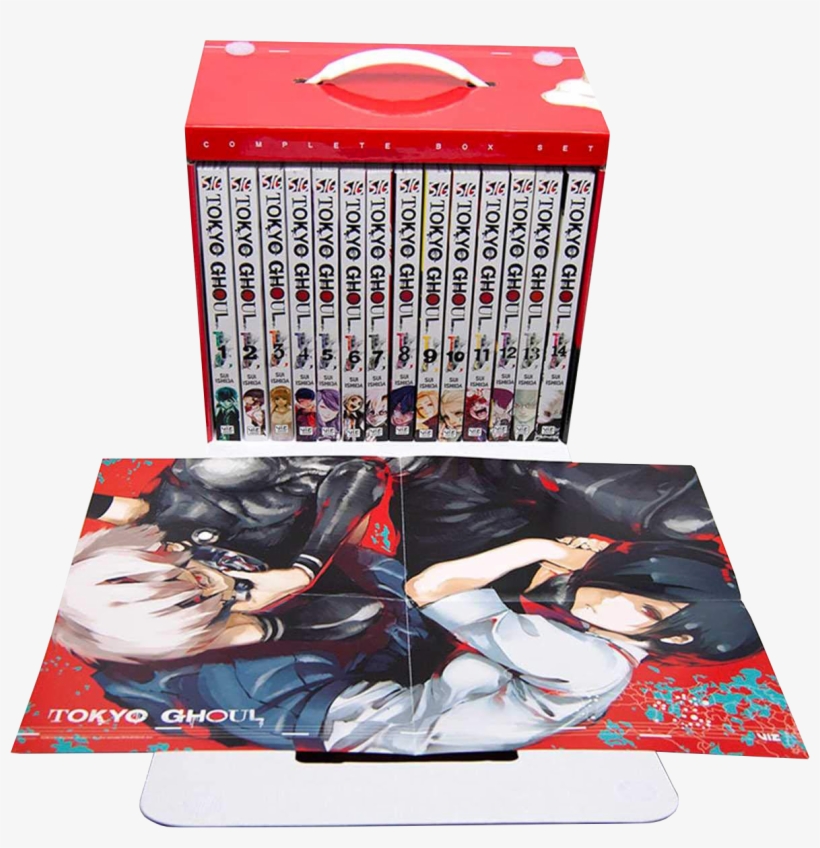 Volumes 01 To 14 Complete Box Set Paperback - Tokyo Ghoul Complete Box Set, transparent png