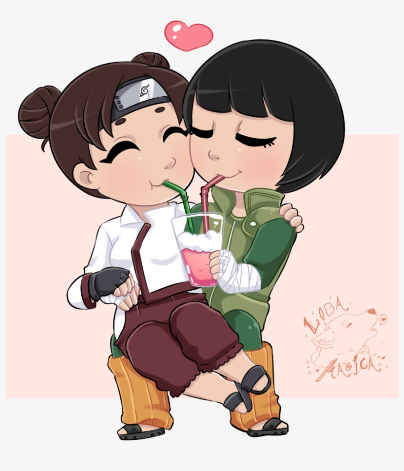 Anime, Lobamagica, Rock Lee No Seishun Full-power Ninden, - Tenten E Rock Lee Love, transparent png