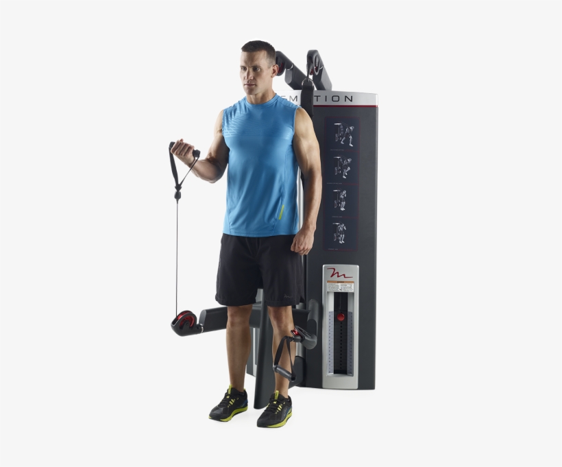 Free Motion Genesis Ds Ab/bicep - Standing, transparent png