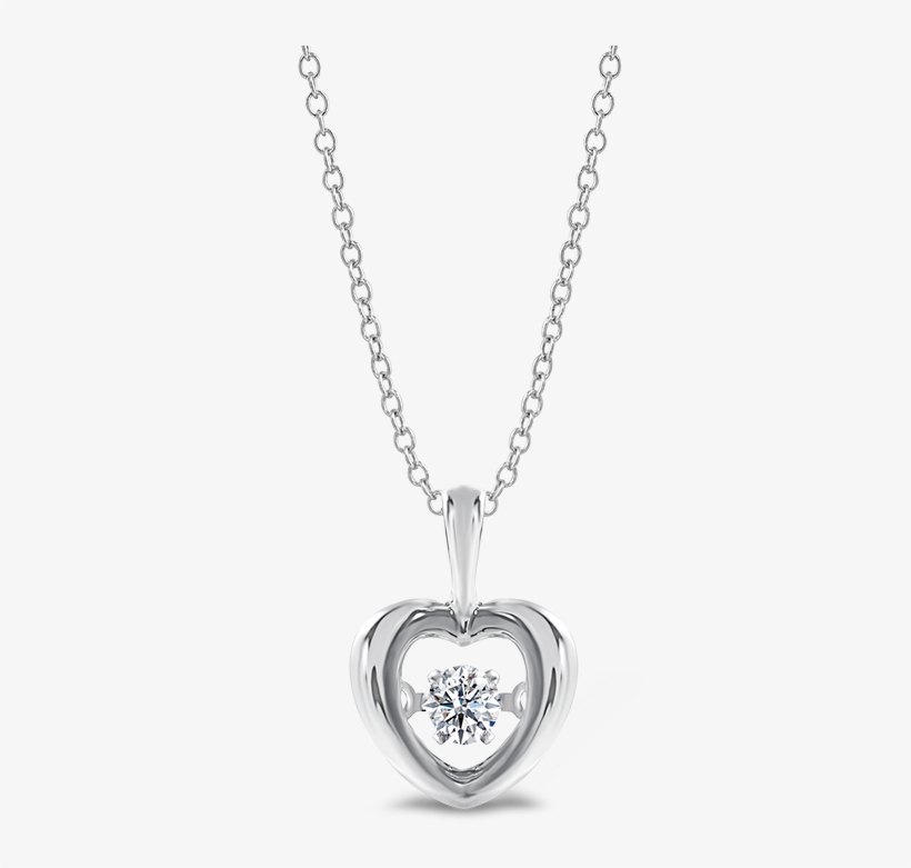 Dancing Diamond Heart Pendant - Amethyst Teardrop Necklace Gold, transparent png