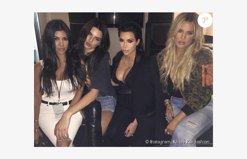 Kourtney, Kendall Jenner, Kim Et Khloé Kardashian Dans - Khloe Kardashian And Niece, transparent png