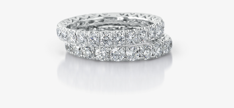 Diamond Bands Re009 W A4 - Engagement Ring, transparent png