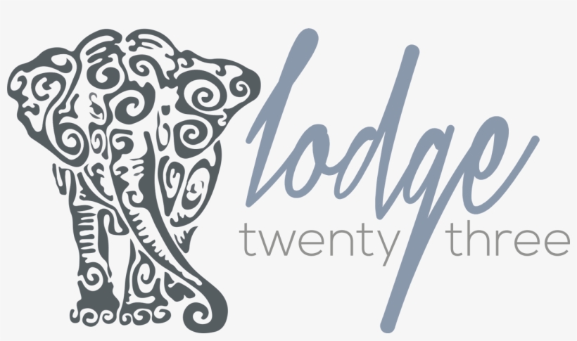 Lodge 23 Lodge - Elephant Tribal Design, transparent png