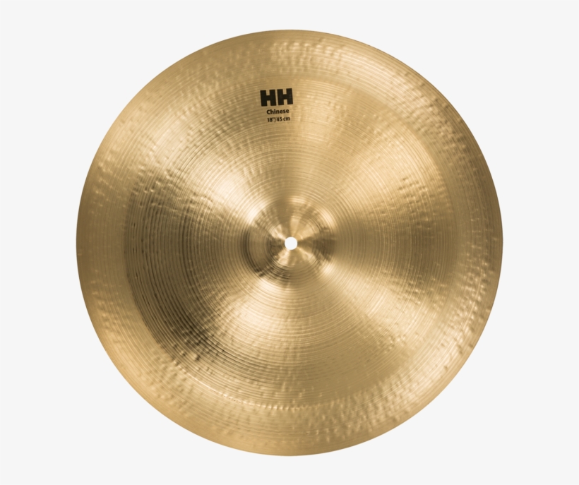 Sabian 18" Hh Chinese Cymbal - Sabian Hh Chinese 18, transparent png