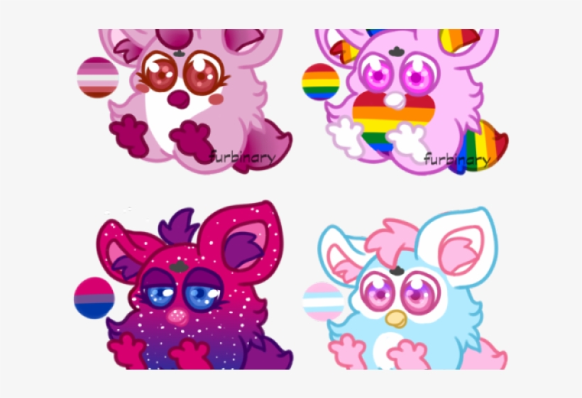 Codeyy Clipart Furby - Anthro Furby Base, transparent png