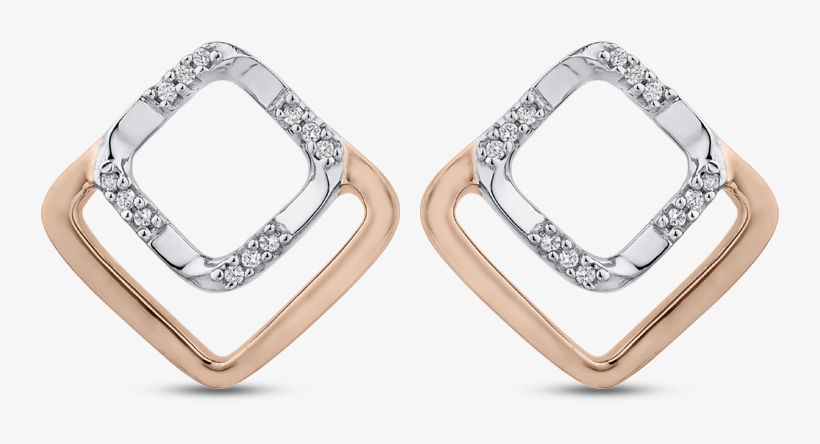 Ea0804t-09wp - Diamond Fashion Round Earring, transparent png