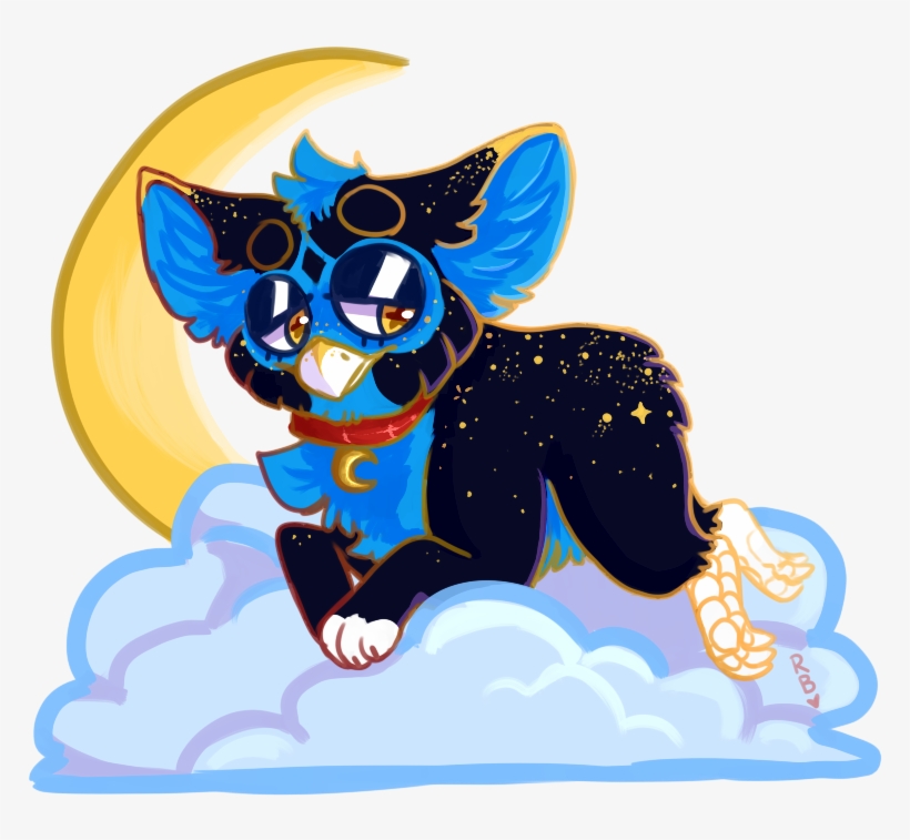 “drew A Lil Custom Dream Furby I Reallly Want His Name's - Cartoon, transparent png