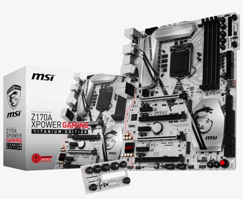 Msi Z170a Xpower Gaming Titanium Product Pictures Boxshot - Msi Z170a Xpower Gaming Titanium Edition, transparent png