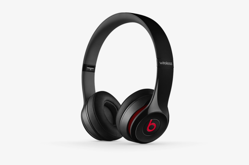 Beats Headphones Png - Beats Solo 2 Black, transparent png