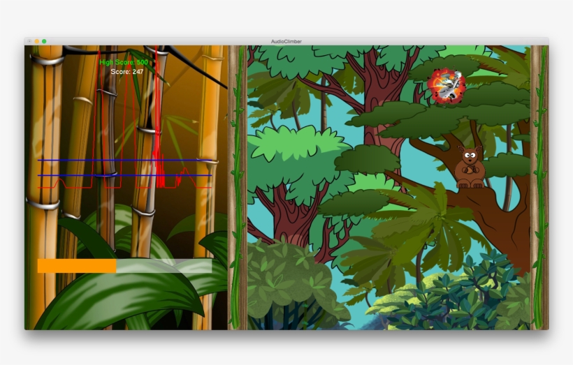 Audioclimber Is A Game That Is Entirely Controlled - Illustration, transparent png