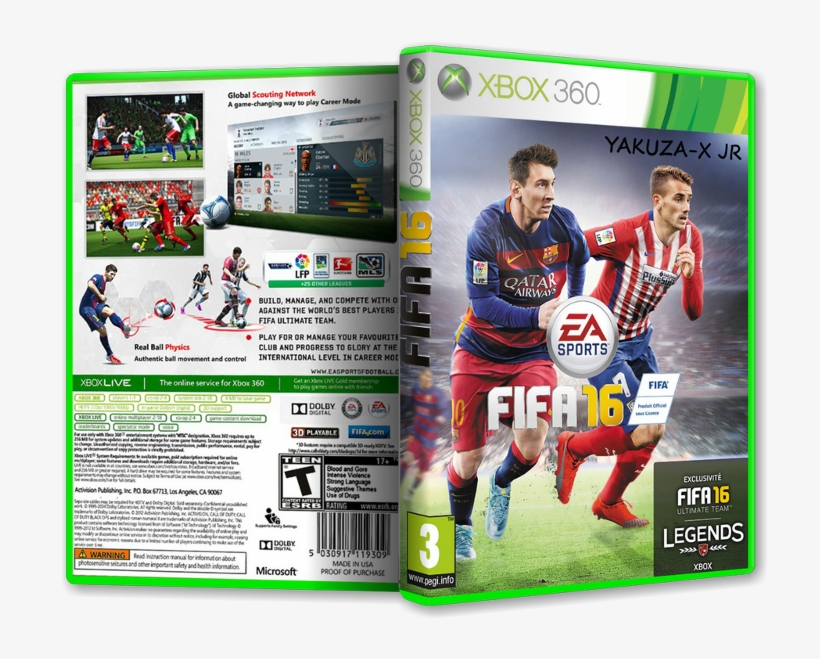 Fifa 16 Rgh Polska Wersja Językowa - Fifa 16 France Jaquette, transparent png