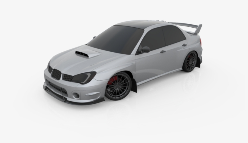 Load In 3d Viewer Uploaded By Anonymous - Subaru Impreza Wrx Sti, transparent png