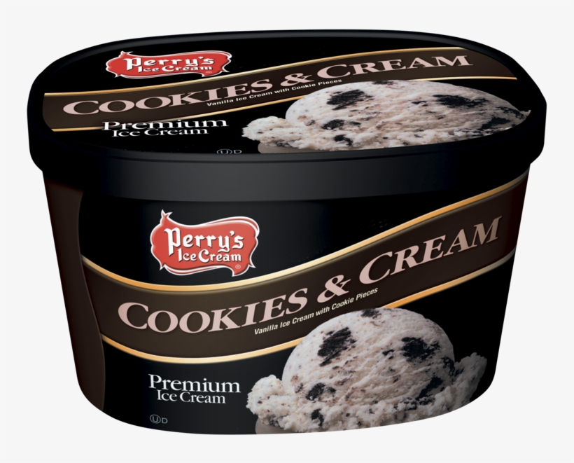 Cookies & Cream - Perry's Death By Chocolate Ice Cream, transparent png