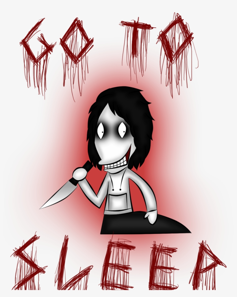 Jeff The Killer In Worms Style - Cartoon, transparent png