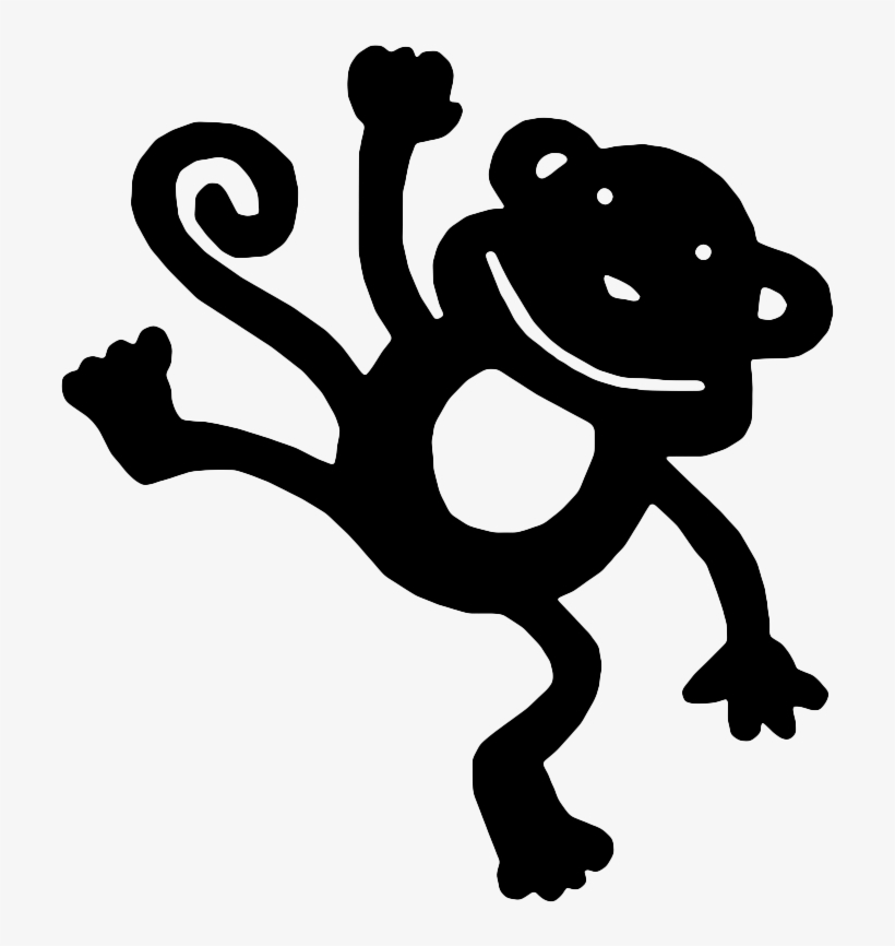 Download Monkey Silhouette Svg Monkey Svg File 800x800 Png Download Pngkit