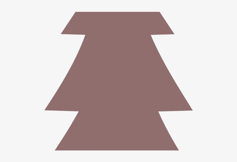 Christmas Tree Clipart Silhouette - Christmas Tree, transparent png