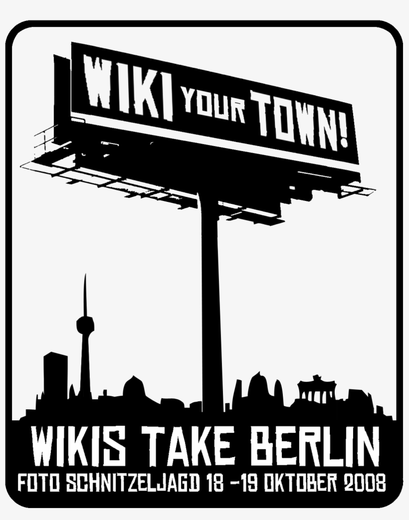 Wikis Take Berlin - Silhouette, transparent png
