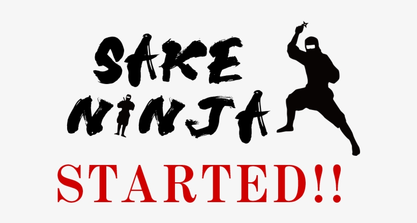 Sake Ninja Started - Silhouette, transparent png