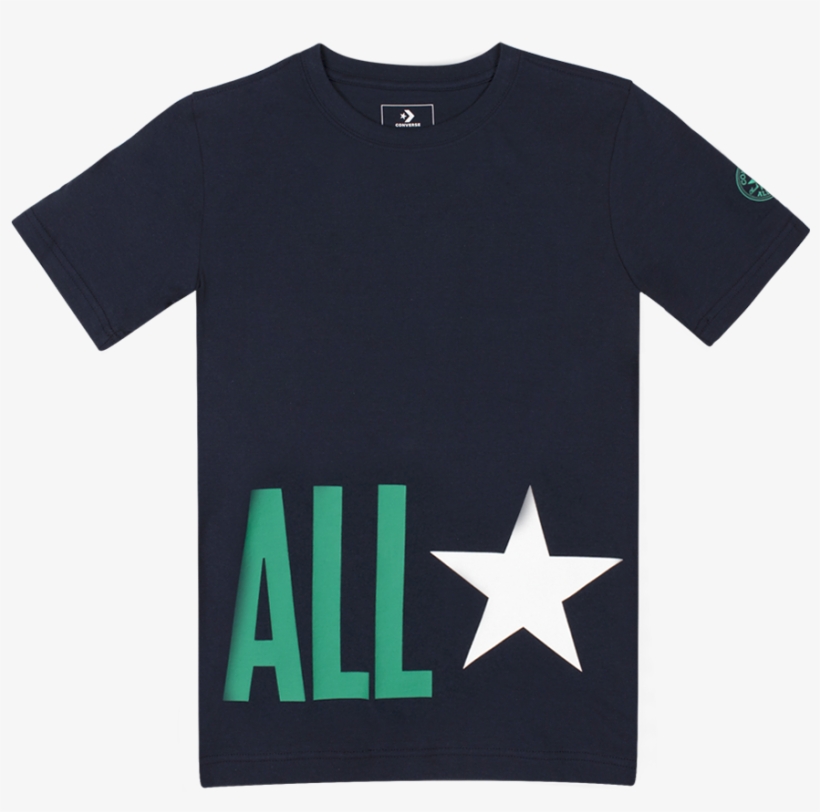 Boys All Star Logo Wrap Junior T Shirt Obsidian - Active Shirt, transparent png