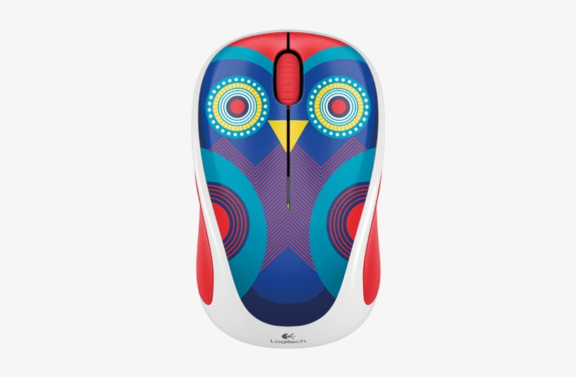 Logitech M238 Wireless Mouse Owl - Logitech Owl Mouse, transparent png