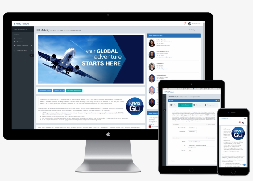 Kpmg At Your Fingertips - Design, transparent png