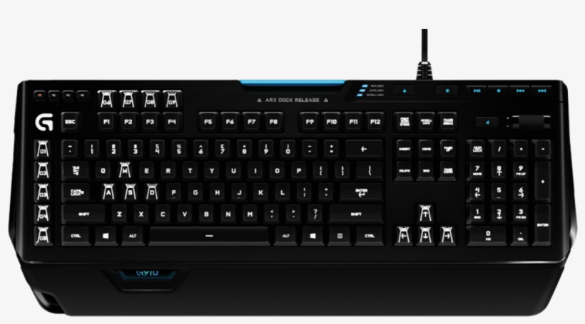 Logitech 920-008018 G910 Orion Spectrum Rgb Mechanical - Logitech G910 Orion Spectrum Software, transparent png