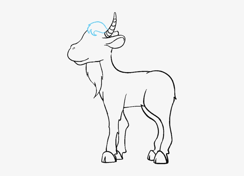 How To Draw Goat - Goat, transparent png
