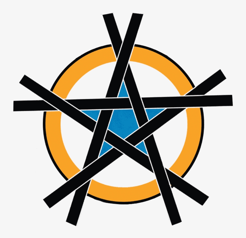 Cropped Dert2019 Logo Star - Vector Graphics, transparent png