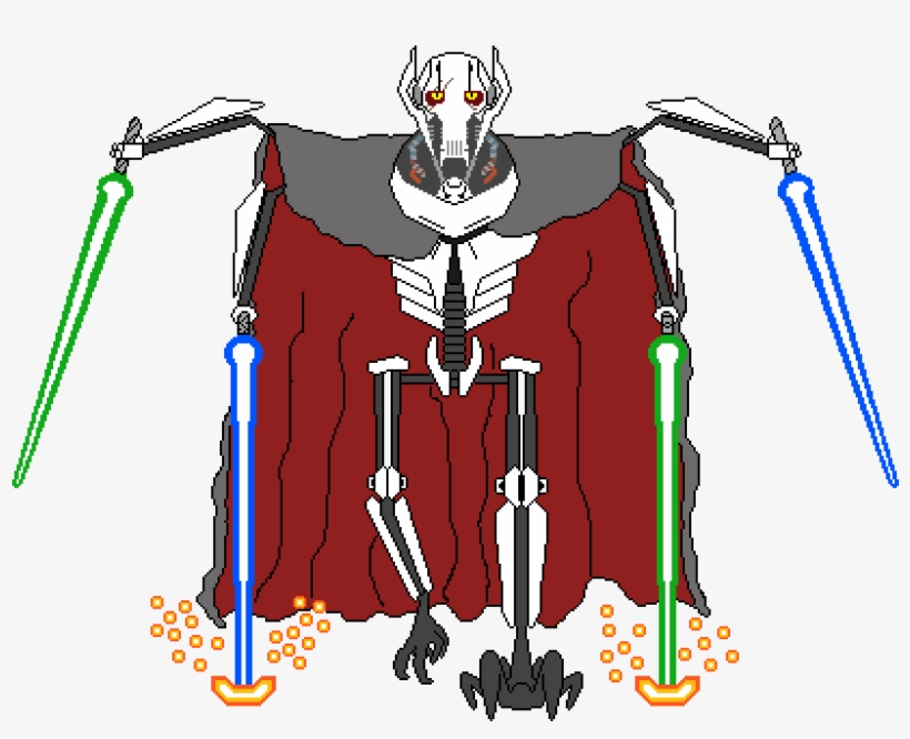 General Grievous - Illustration, transparent png