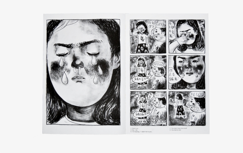 “cry” Tears Of Sorrow, Tears Of Joy Ryan C - Monochrome, transparent png