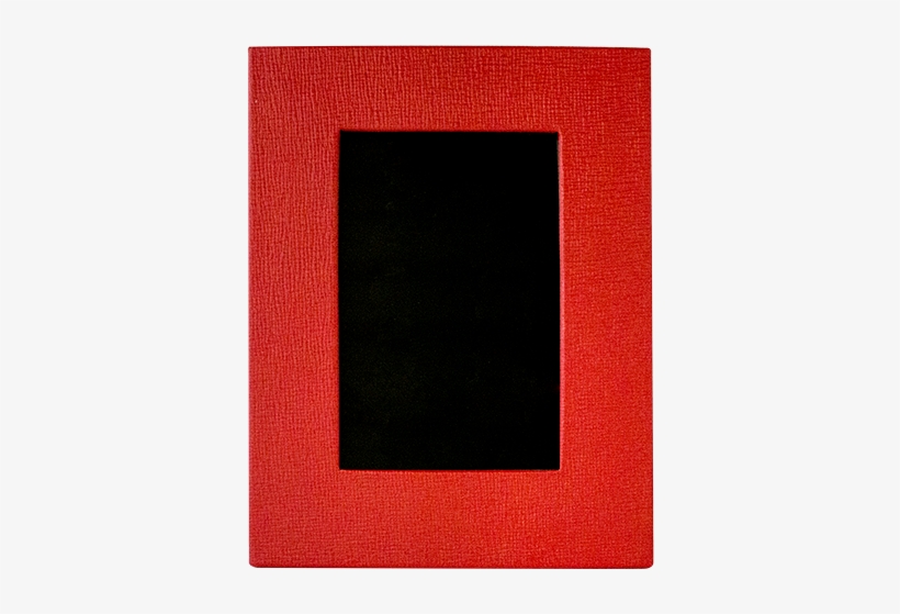 Red Photo Frame - Orange, transparent png